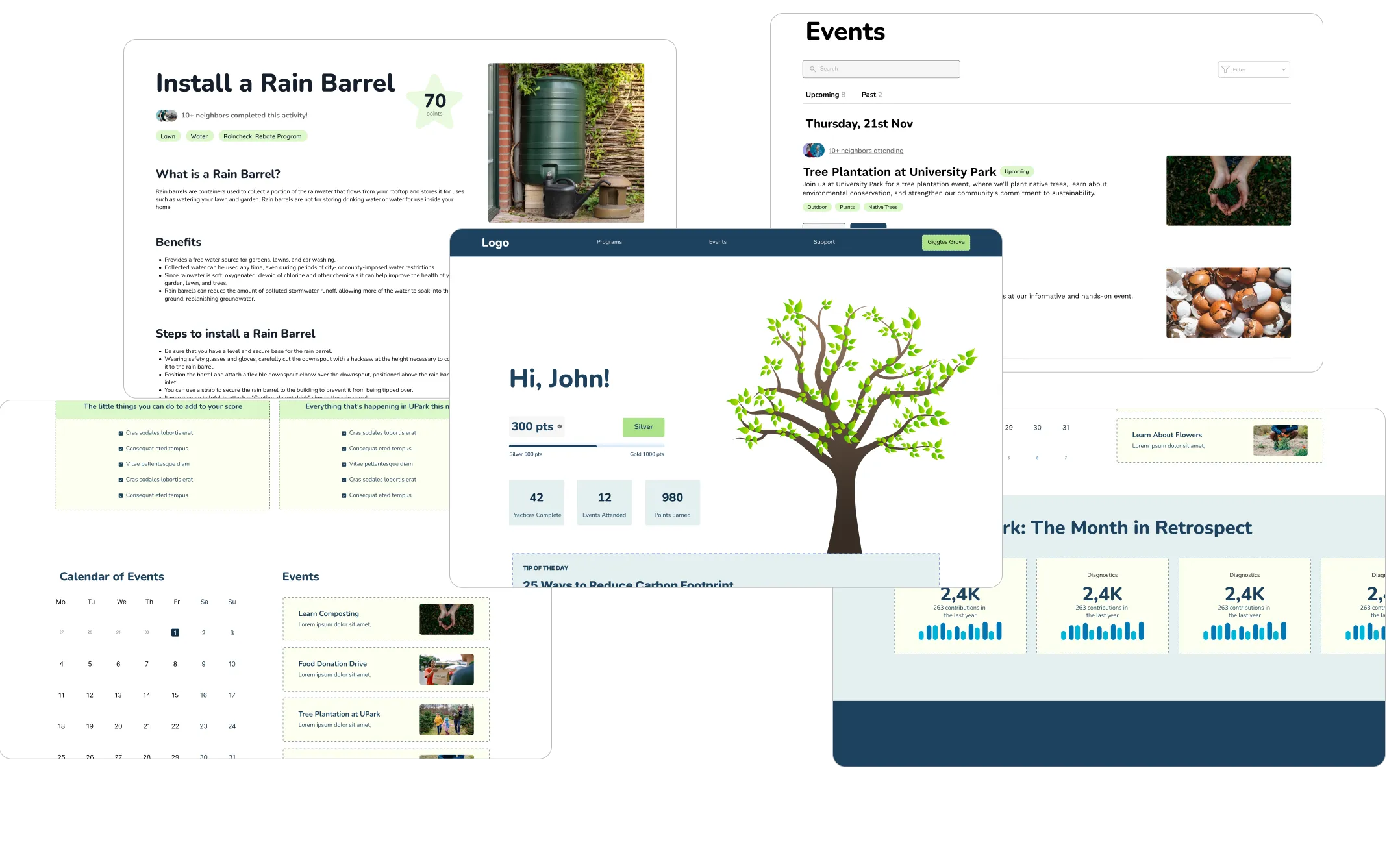 Mid-fidelity wireframes